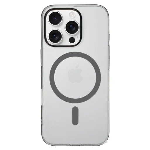 Átlátszó Slim Magsafe tok iPhone 14 Pro grafit tok - 2