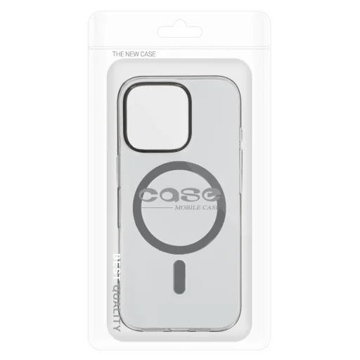 Átlátszó Slim Magsafe tok iPhone 14 Pro grafit tok - 6