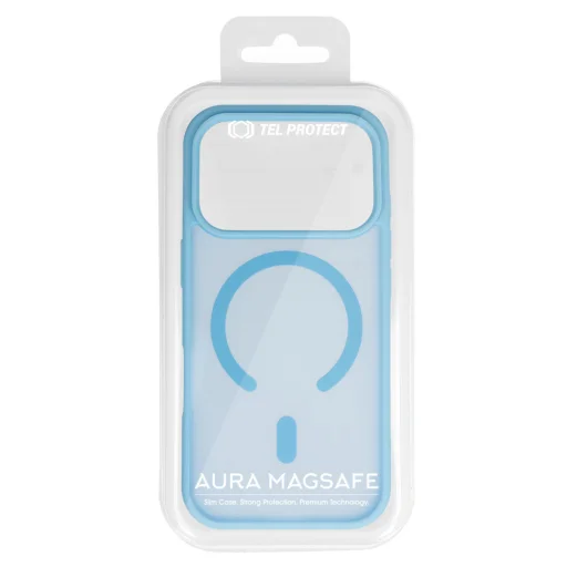  iPhone 17 Pro Kék Tel Protect Aura Matte Magsafe tok - 7