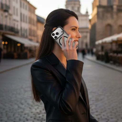  iPhone 17 Pro fekete Tel Protect Mist Matte Magsafe tok - 6