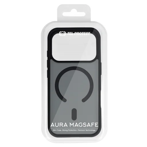  iPhone 17 Pro fekete Tel Protect Aura Matte Magsafe tok - 7