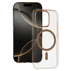 Átlátszó Vékony Magsafe iPhone 14 Pro tok sivatag tok