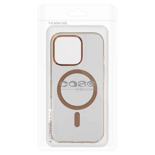 Átlátszó Vékony Magsafe iPhone 14 Pro tok sivatag tok - 6