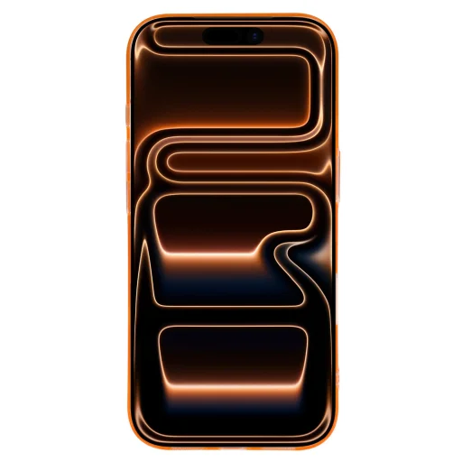  iPhone 17 Pro Átlátszó Slim Magsafe cosmic orange tok - 3