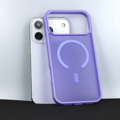  iPhone 17 Pro Max Lila Tel Protect Aura Matte Magsafe tok - 5