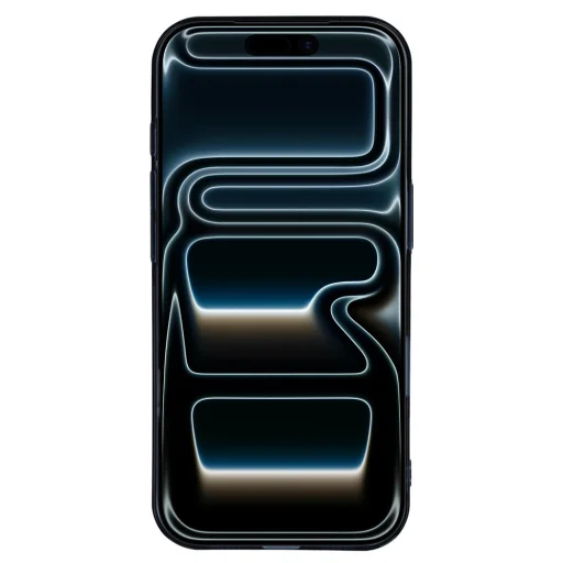  iPhone 17 Pro Mély Kék Átlátszó Vékony Magsafe tok - 3