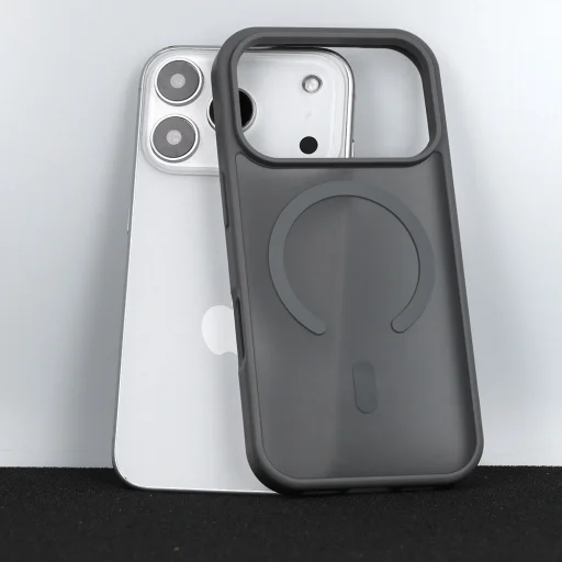  iPhone 17 Pro acélszürke Tel Protect Aura Matte Magsafe tok - 5