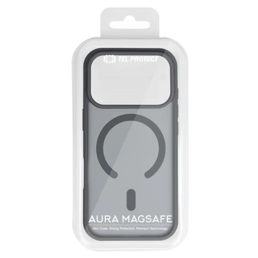  iPhone 17 Pro acélszürke Tel Protect Aura Matte Magsafe tok - 7
