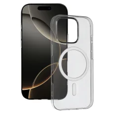 Átlátszó Slim Magsafe tok iPhone 14 Pro szürke tok