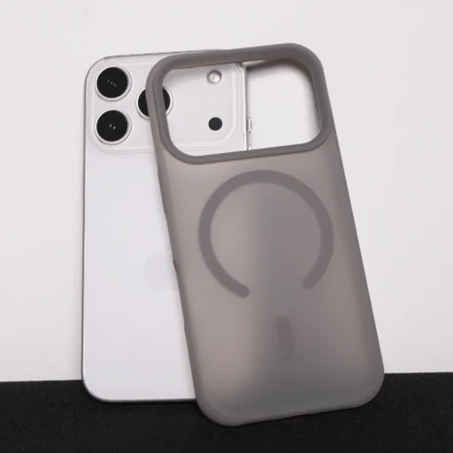 Tel Protect Mist Matte MagSafe tok Samsung Galaxy S23-hoz szürke - 5