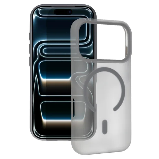 Tel Protect Mist Matte MagSafe tok Samsung Galaxy S23-hoz szürke - 1