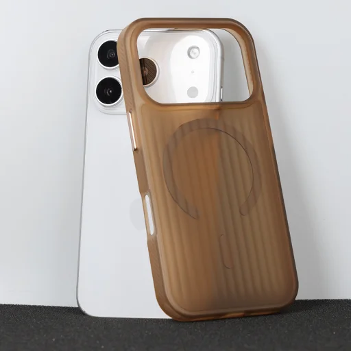  iPhone 17 Pro Kávébarna Tel Protect Twist MagSafe Tok - 11