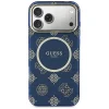 iPhone 17 Pro Max Guess IML Peony Dot MagSafe kék tok thumbnail
