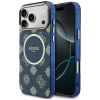 iPhone 17 Pro Max Guess IML Peony Dot MagSafe kék tok thumbnail