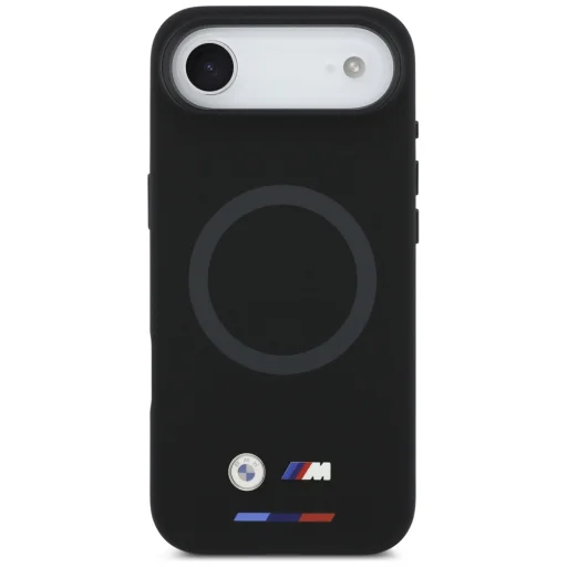 iPhone Air BMW M Silicon Logo MagSafe tok fekete - 3