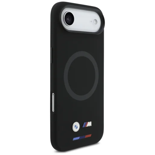 iPhone Air BMW M Silicon Logo MagSafe tok fekete - 4
