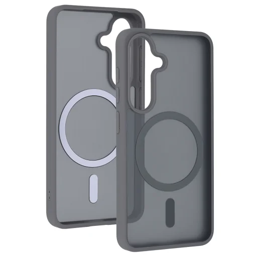 Tel Protect Aura Matte Magsafe tok Samsung Galaxy S25/S24 szürke - 5