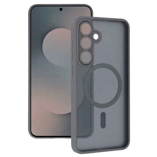 Tel Protect Aura Matte MagSafe tok Samsung Galaxy S25 FE-hez szürke - 1