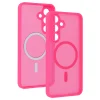 Tel Protect Aura Matt Magsafe Tok Samsung Galaxy S25 FE-hez, élénk rózsaszín thumbnail