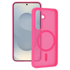 Tel Protect Aura Matte Magsafe tok Samsung Galaxy S25/S24 hot pink