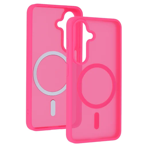 Tel Protect Aura Matte Magsafe tok Samsung Galaxy S25/S24 hot pink - 5