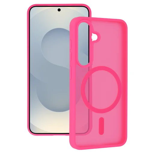 Tel Protect Aura Matte Magsafe tok Samsung Galaxy S25/S24 hot pink - 1