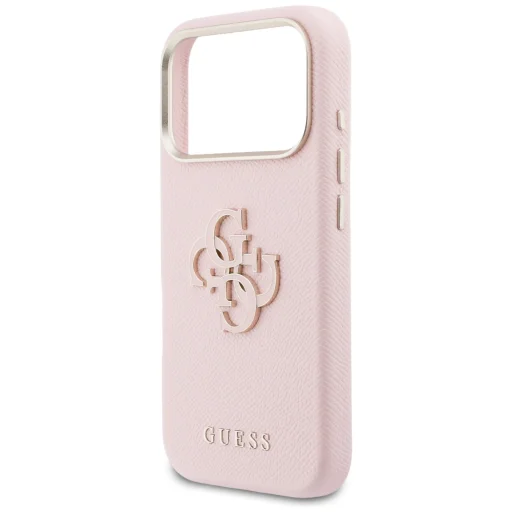 iPhone 17 Pro Max pink Guess FW Resin Logo tok - 6