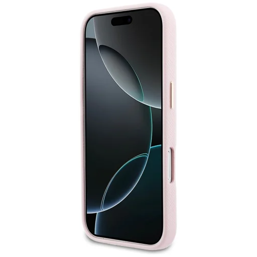 iPhone 17 Guess FW Resin Logo tok rózsaszín - 5