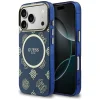 iPhone 17 Pro Guess IML Peony Dot MagSafe kék tok thumbnail