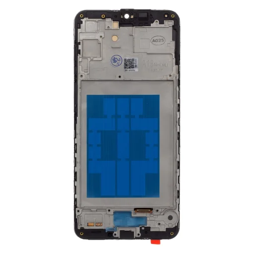 LCD kijelző + Érintőpanel + Elülső burkolat Samsung A166 Galaxy A16 5G Fekete (TFT) - 2