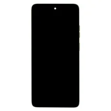 Motorola G56 LCD kijelző + érintőegység + elülső borító Dill Green (szervizcsomag)