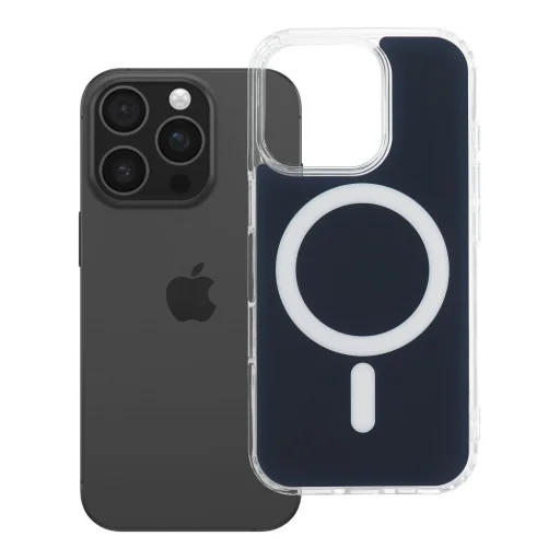 Puzdro na iPhone 16 Pro tmavomodré - 7
