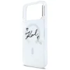 iPhone 17 Pro Max Karl Lagerfeld Liquid Glitter Karl Felirat Logó MagSafe tok átlátszó thumbnail