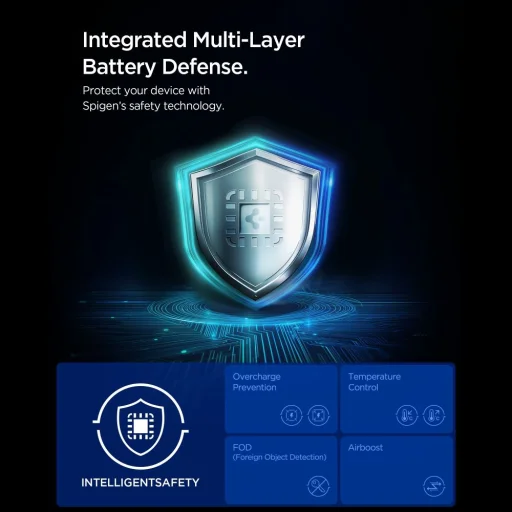 SPIGEN EV15MAQ ESSENTIAL MAGNETIKUS MAGSAFE AUTÓS TELEFONTARTÓ VEZETÉK NÉLKÜLI TÖLTŐ 15W Qi2 FEKETE - 6