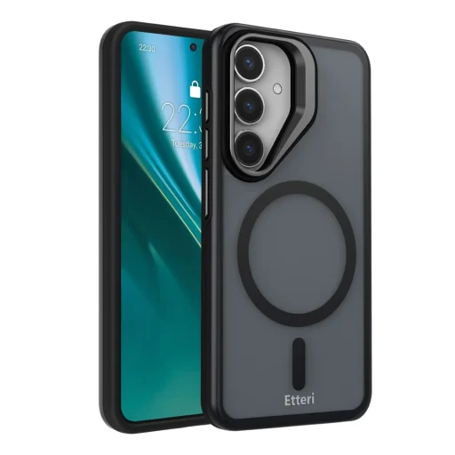 Samsung Galaxy S25 Etteri Morning Fog tok fekete - 1