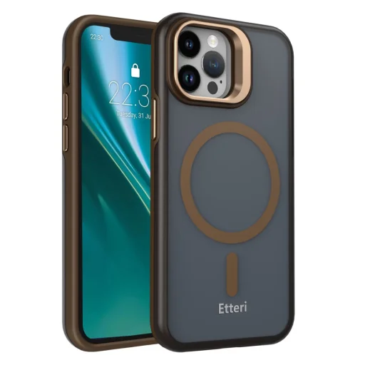 iPhone 12/ 12 Pro barna tok - 1