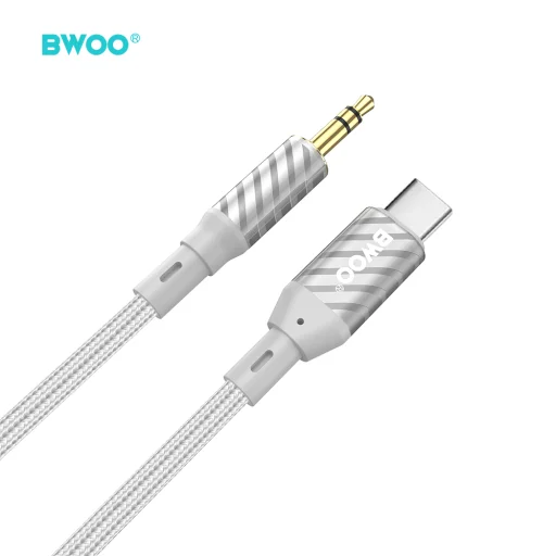BWOO AUX kábel Type C to 3.5mm Jack audio AUX074 - 3