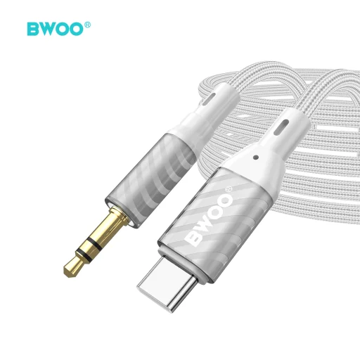 BWOO AUX kábel Type C to 3.5mm Jack audio AUX074 - 4