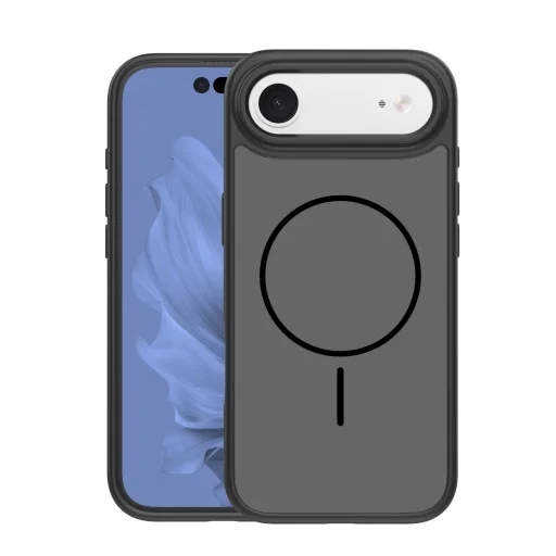 iPhone 17 Air tok Frame Thin Mag tok fekete - 1