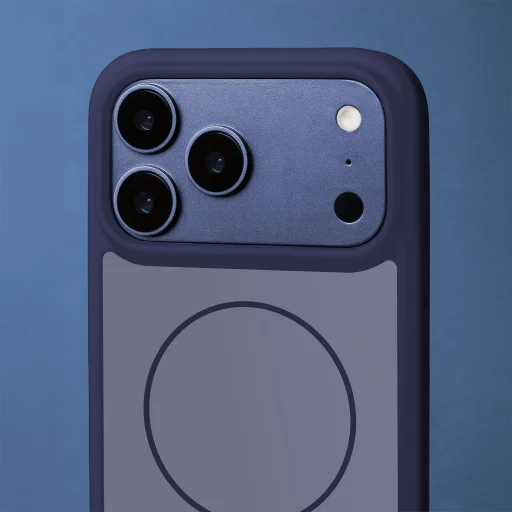 iPhone 17 Pro Frame Thin Mag tok 6,3" sötétkék - 4