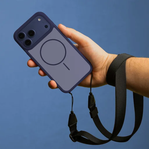 iPhone 17 Pro Frame Thin Mag tok 6,3" sötétkék - 6