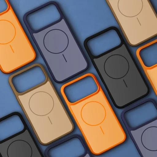 iPhone 17 Pro vékony keretes mágneses tok fekete - 7