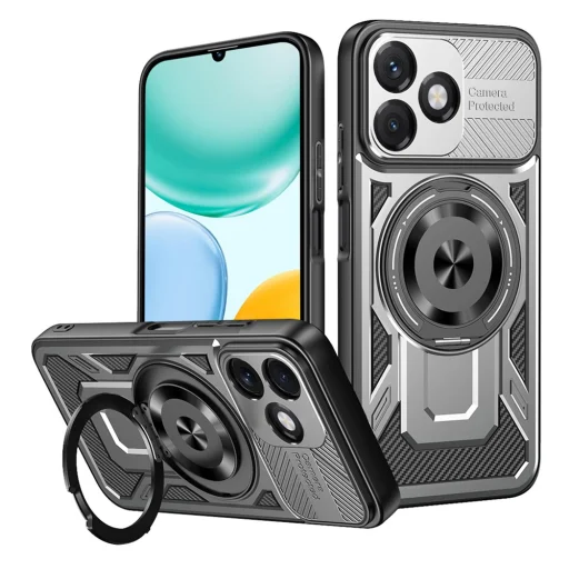 Honor X5c Plus Szürke Techsuit RuggedCam tok - 1