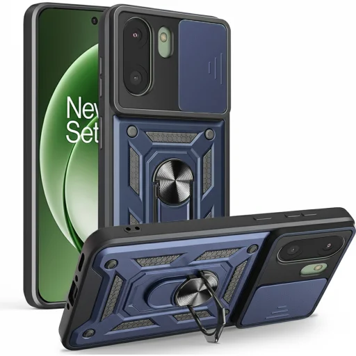 OnePlus 15R Techsuit - CamShield Series - Kék tok - 1