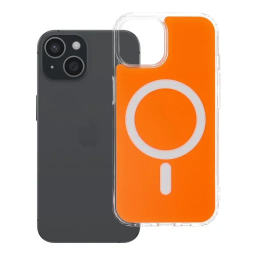 iPhone 15 Hermès oranžové puzdro - 7