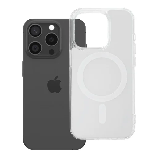 iPhone 15 Pro Clear Fusion Mag biele puzdro - 7