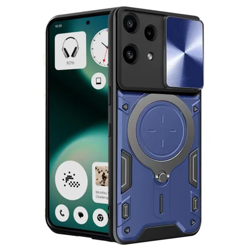 Nothing Phone (3a) Lite Kék Techsuit CamGuard Pro tok - 1
