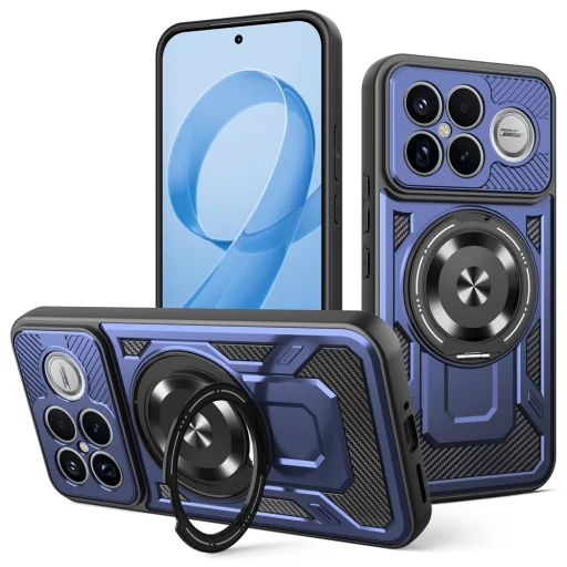 Xiaomi Poco F8 Ultra Techsuit - RuggedCam - Kék tok - 1