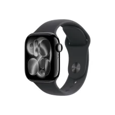 Apple Watch Series 11 (2025) GPS 42mm Fekete Alumínium Tok, Fekete Sport Szíj S/M EU MEQT4