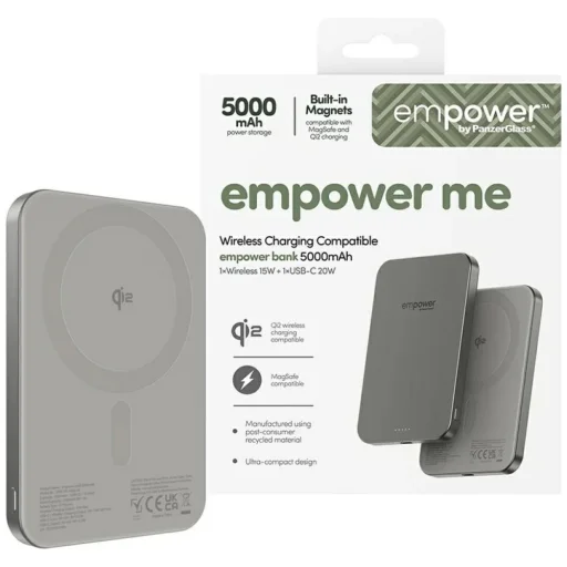 Titanium Powerbank Empower by PanzerGlass Bank 5000mAh - 1